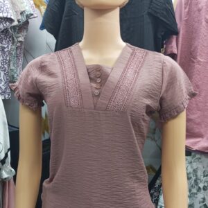 short hand blouse [L-2XL]