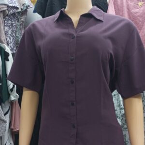 frond open Blouse [3XL-5XL]